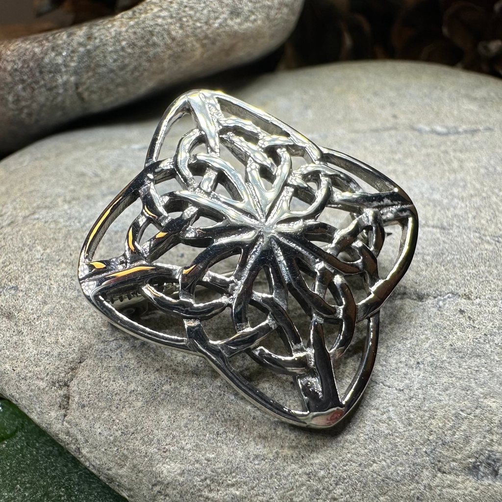 Dayna Celtic Knot Brooch | Brooch | Wiccan Center
