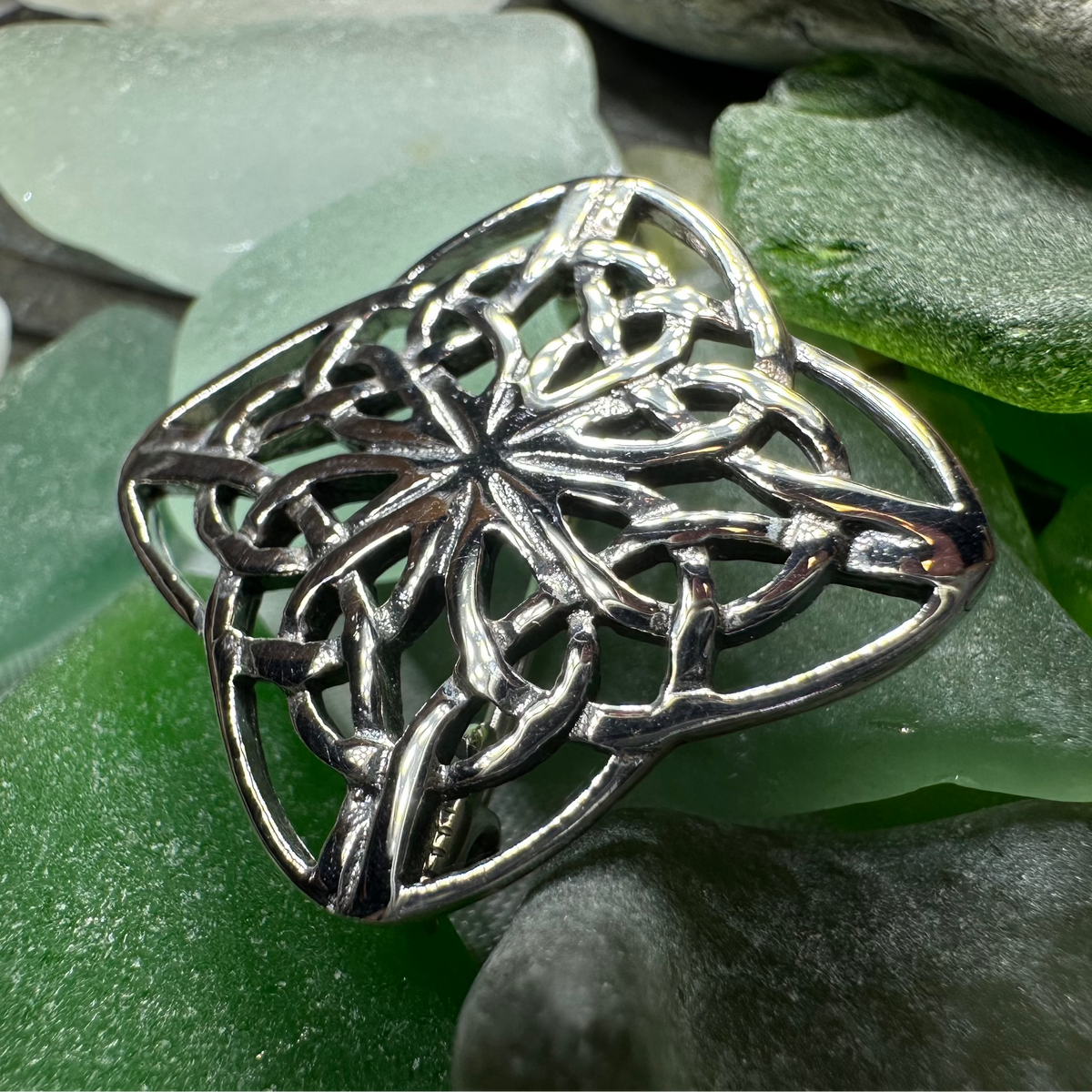 Dayna Celtic Knot Brooch | Brooch | Wiccan Center