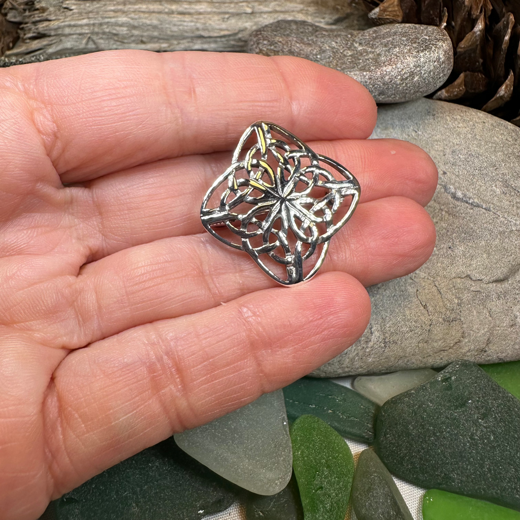 Dayna Celtic Knot Brooch | Brooch | Wiccan Center