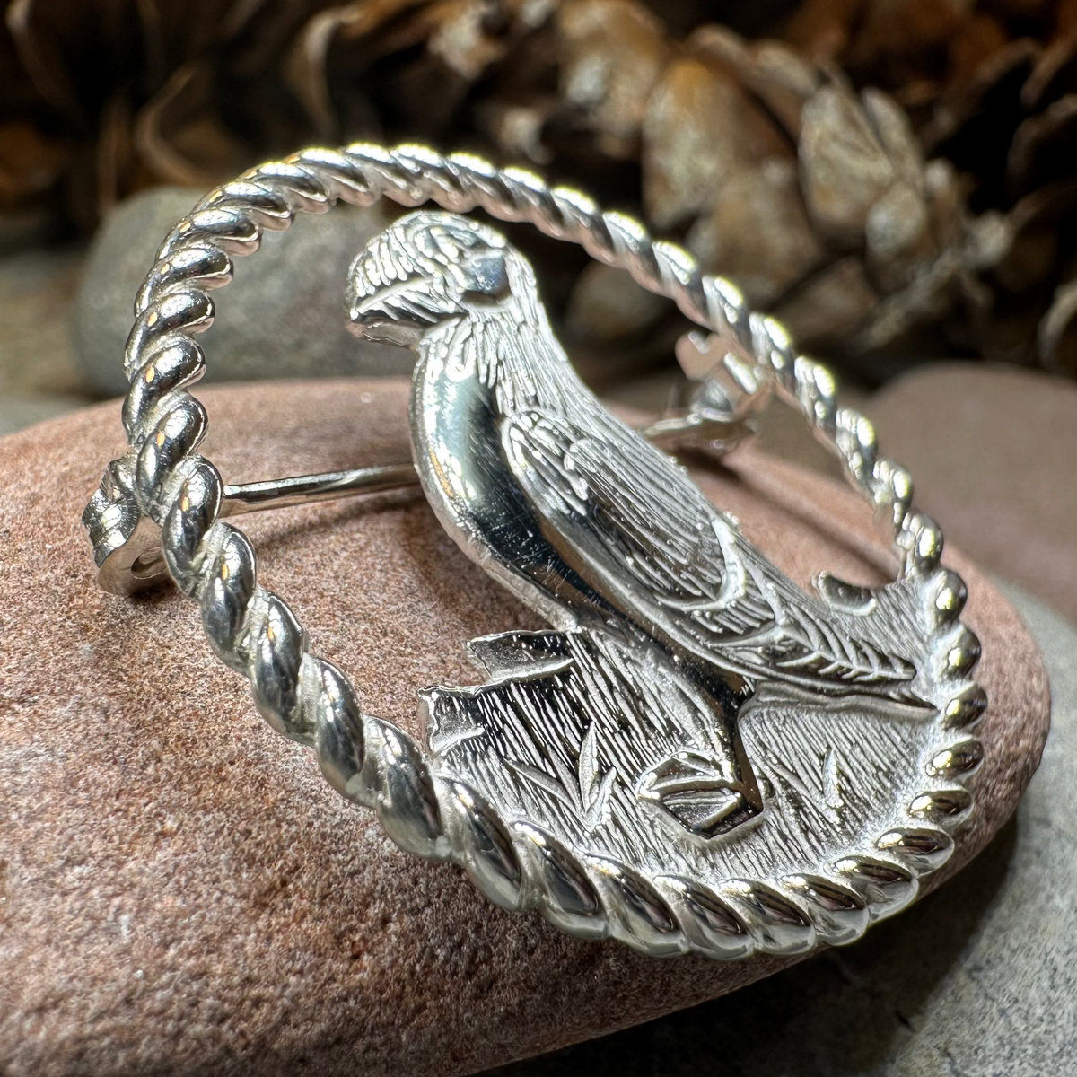 Orkney Puffin Brooch - Handmade in Scotland | Brooch | Wiccan Center