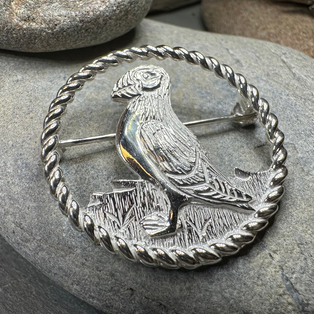 Orkney Puffin Brooch - Handmade in Scotland | Brooch | Wiccan Center