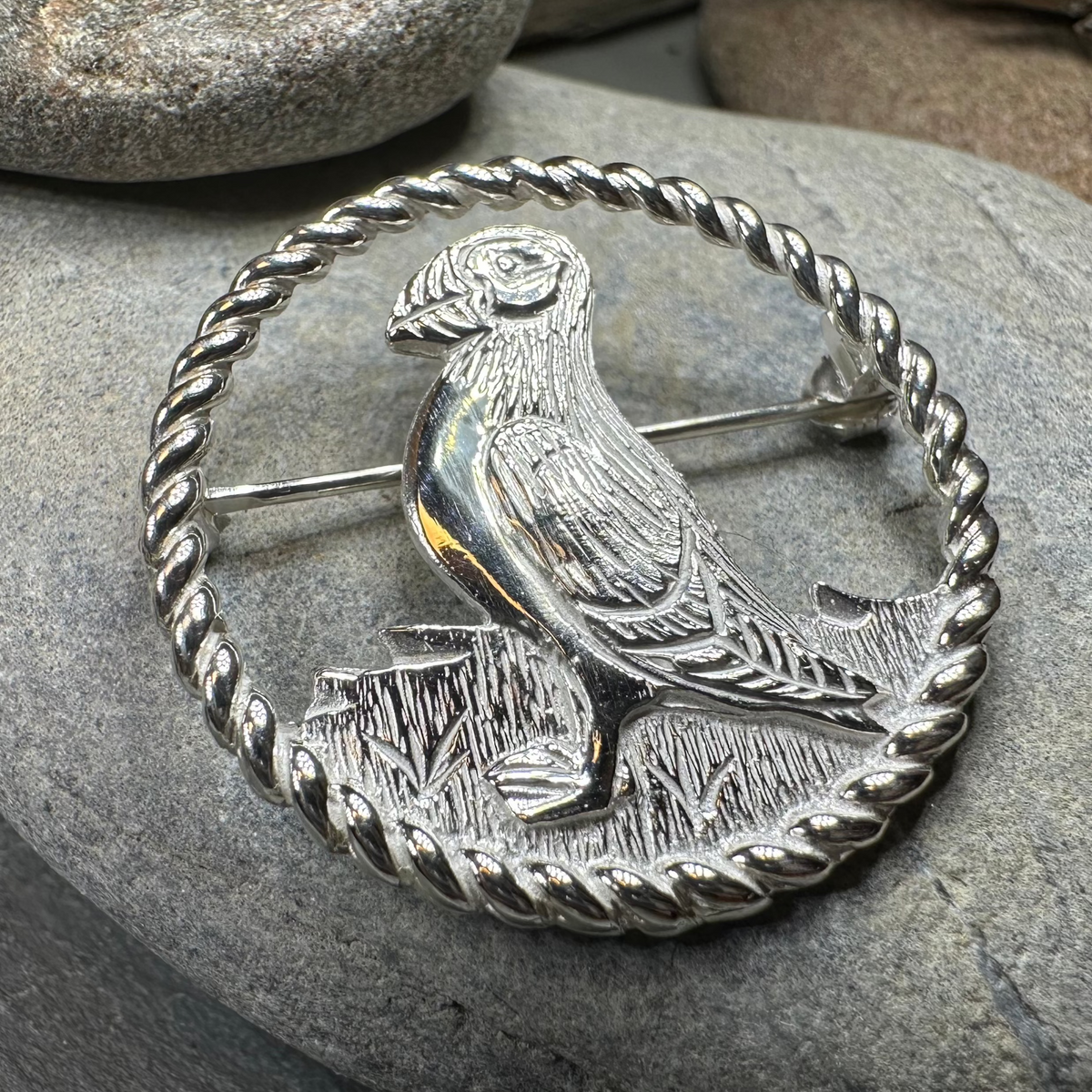 Orkney Puffin Brooch - Handmade in Scotland | Brooch | Wiccan Center