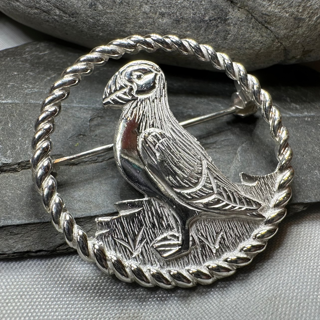 Orkney Puffin Brooch - Handmade in Scotland | Brooch | Wiccan Center