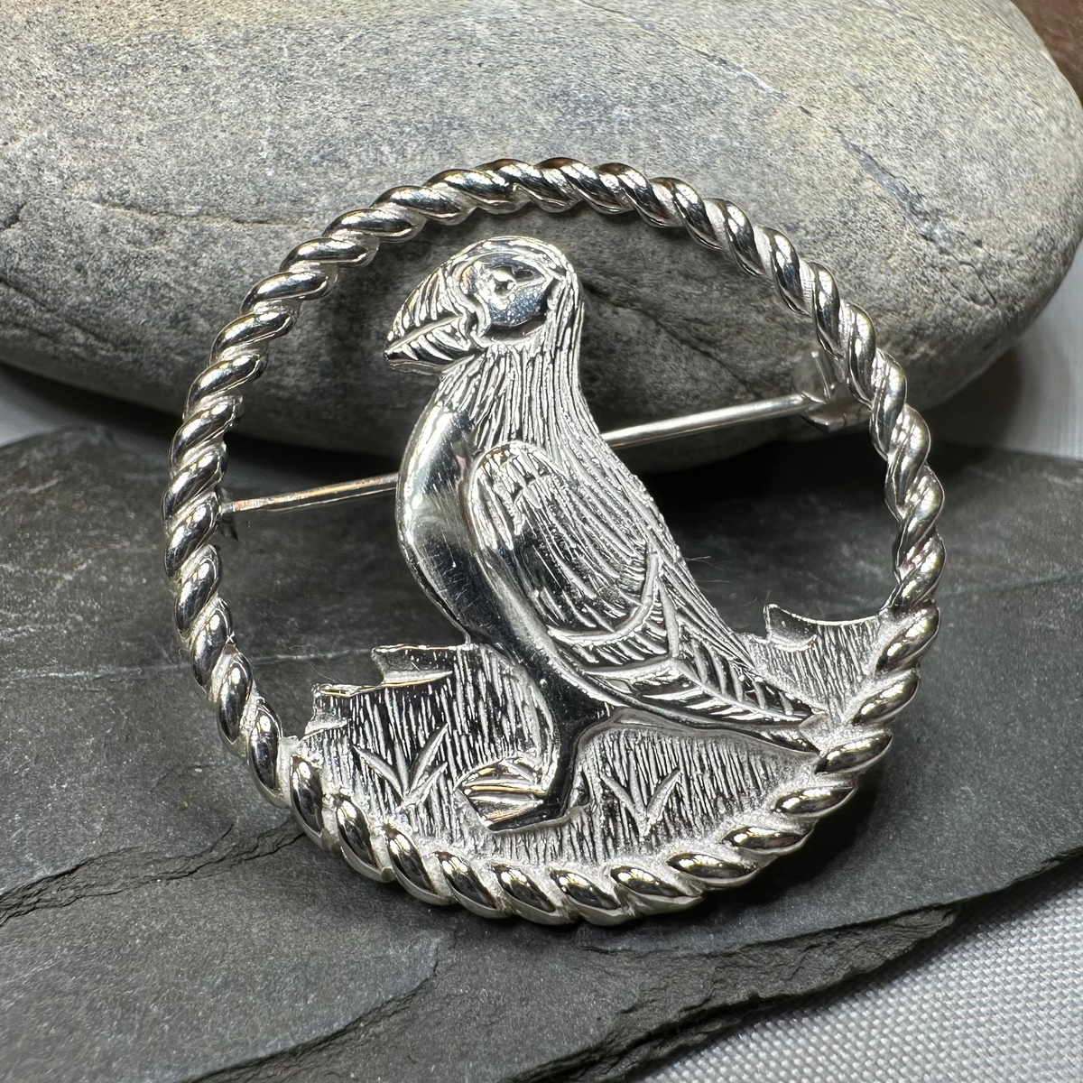 Orkney Puffin Brooch - Handmade in Scotland | Brooch | Wiccan Center