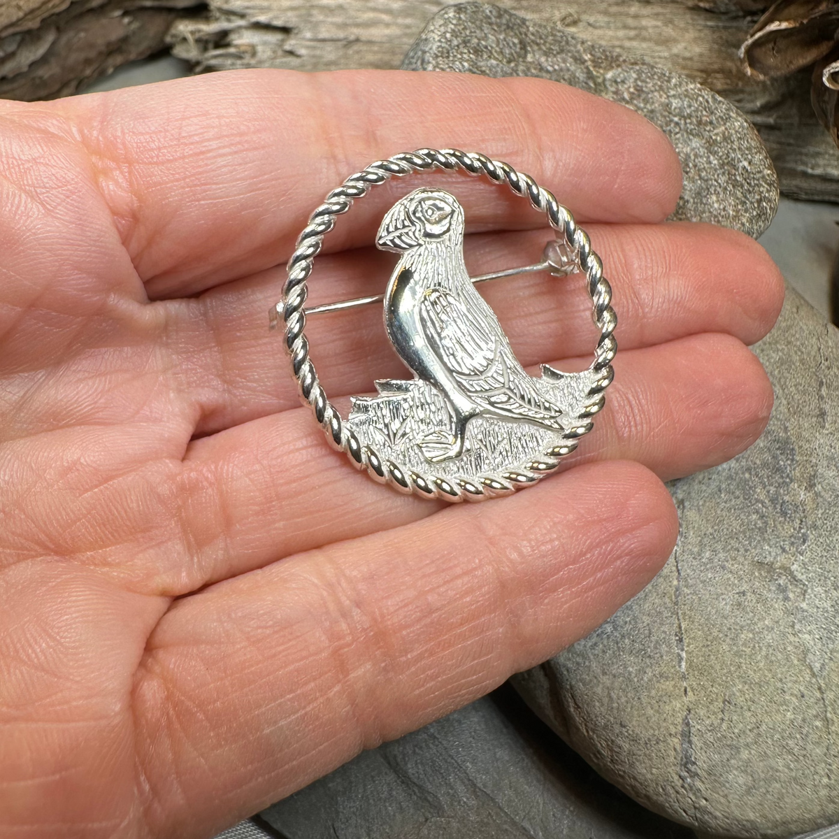 Orkney Puffin Brooch - Handmade in Scotland | Brooch | Wiccan Center