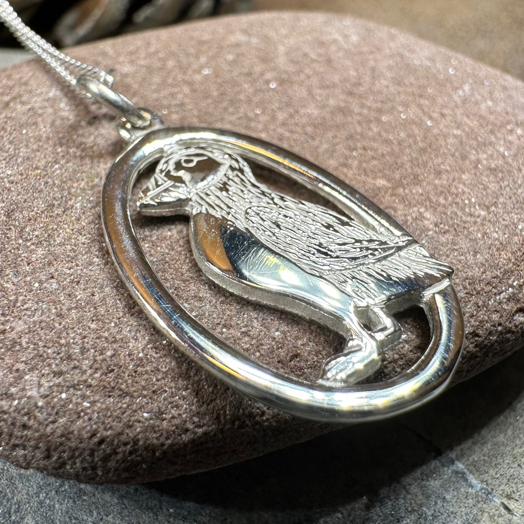 Buthaid Puffin Necklace - Handmade in Scotland | Pendant | Wiccan Center