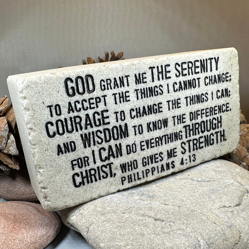 Serenity Prayer Standing Stone | Gifts | Wiccan Center