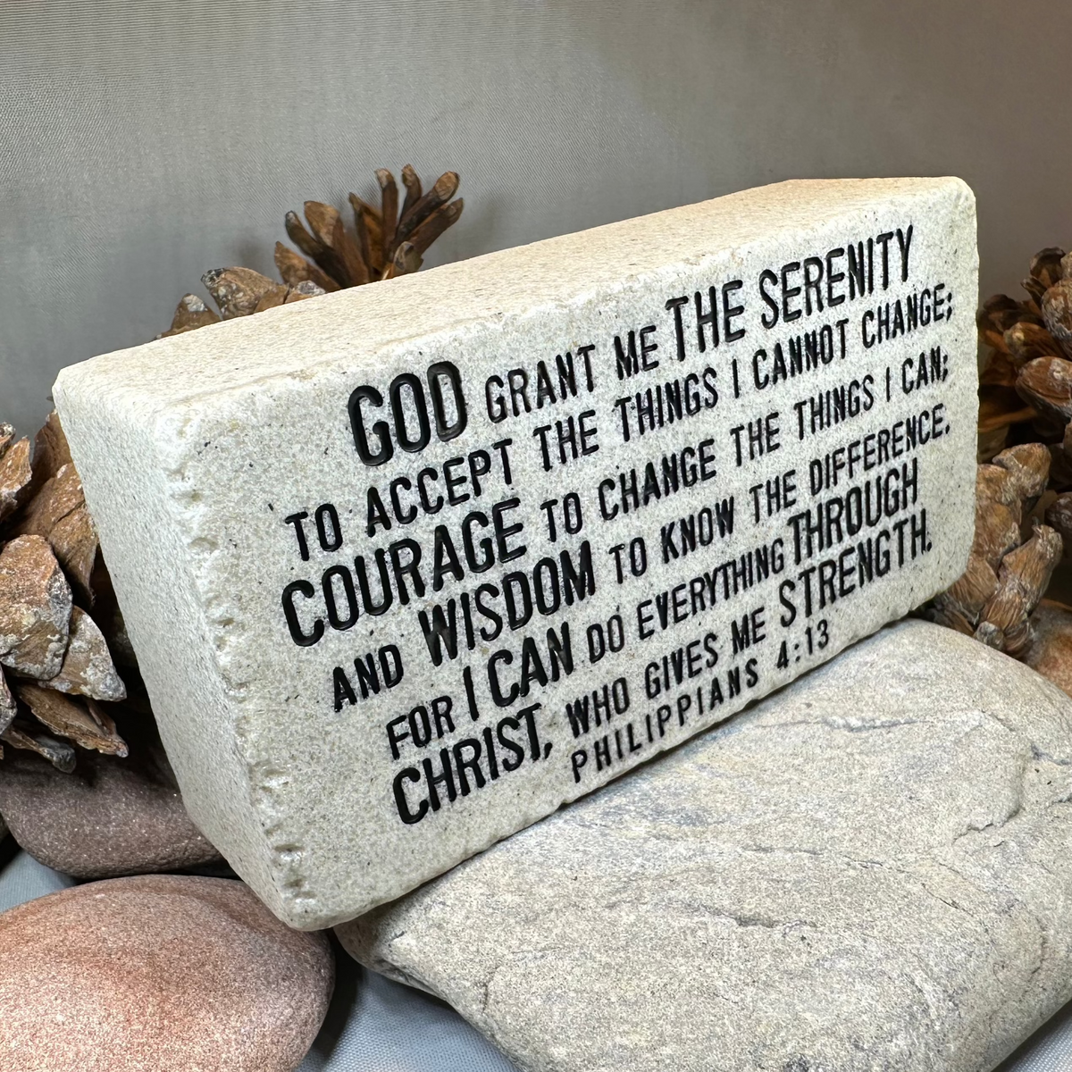 Serenity Prayer Standing Stone | Gifts | Wiccan Center