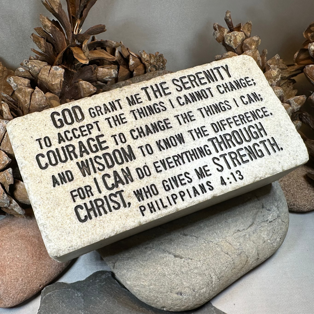 Serenity Prayer Standing Stone | Gifts | Wiccan Center