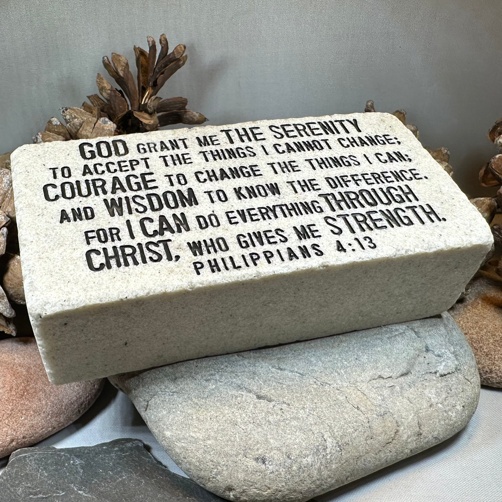 Serenity Prayer Standing Stone | Gifts | Wiccan Center