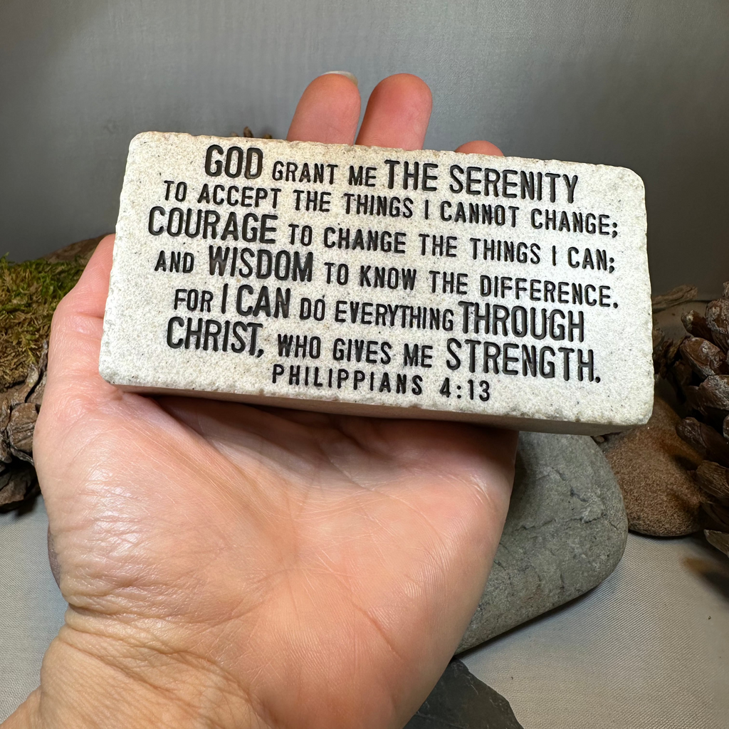 Serenity Prayer Standing Stone | Gifts | Wiccan Center
