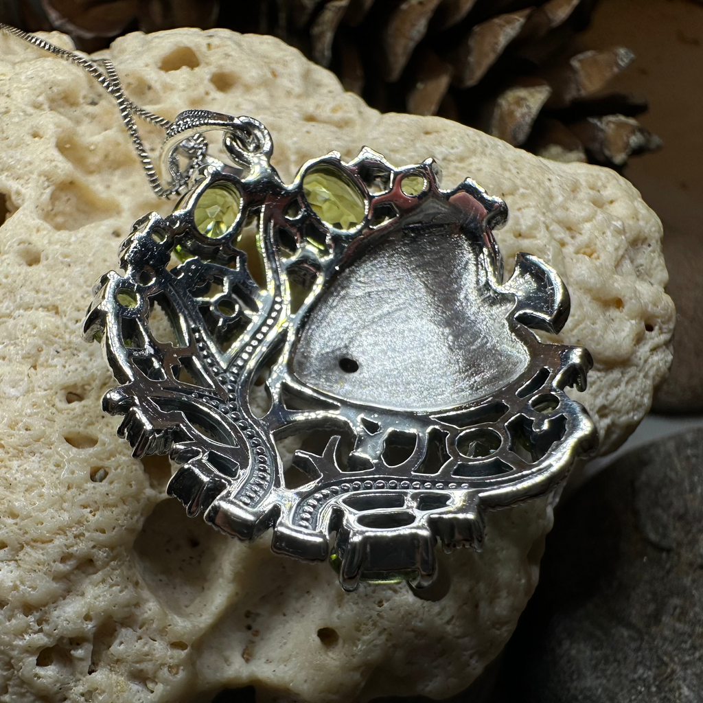 Deep Sea Peridot Necklace | Pendant | Wiccan Center