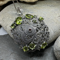 Deep Sea Peridot Necklace | Pendant | Wiccan Center