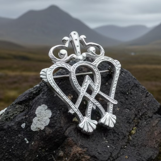 Murtagh Luckenbooth Brooch - Handmade in Scotland | Brooch | Wiccan Center