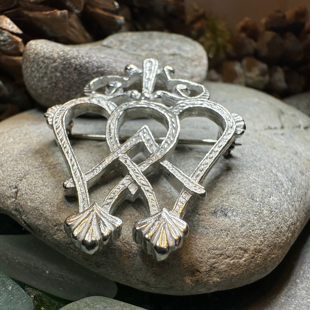 Murtagh Luckenbooth Brooch - Handmade in Scotland | Brooch | Wiccan Center