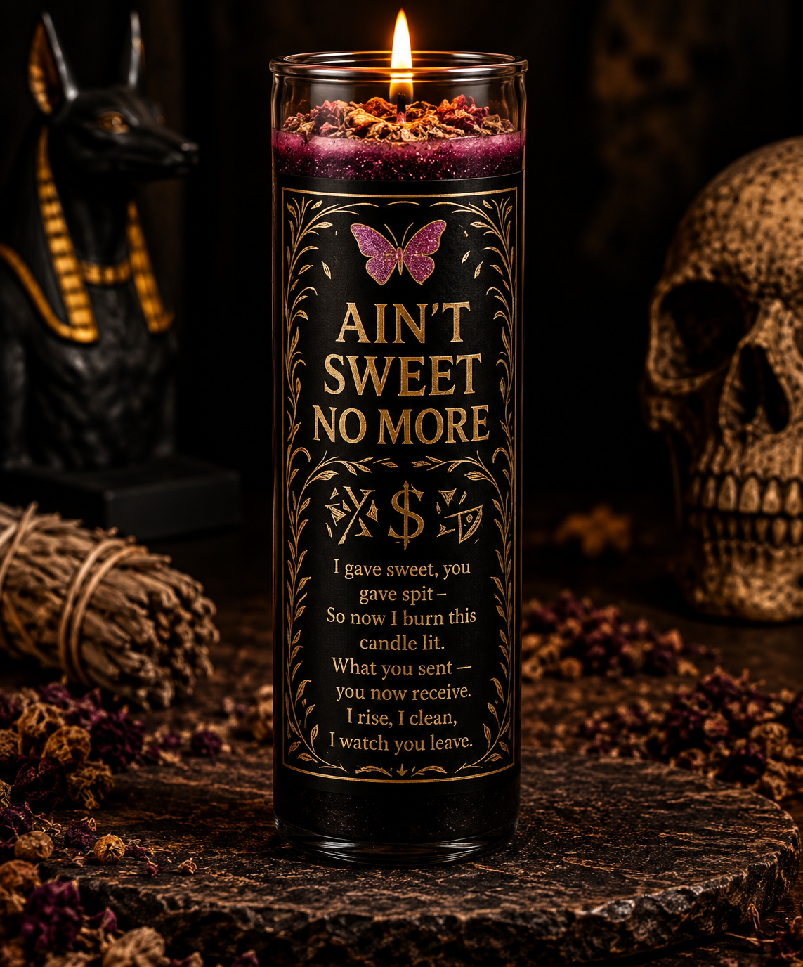 Ain’t Sweet No More — Reversal Candle & Oil Duo for Betrayal + Energetic Flip | | Wiccan Center