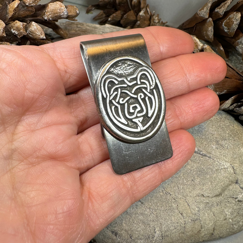 Celtic Bear Money Clip | Money Clip | Wiccan Center