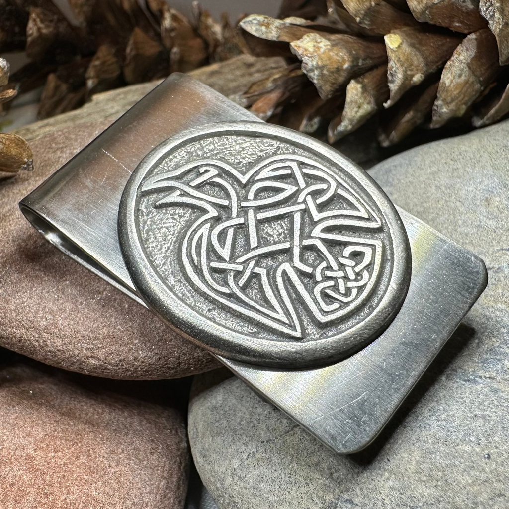 Celtic Raven Money Clip | Money Clip | Wiccan Center
