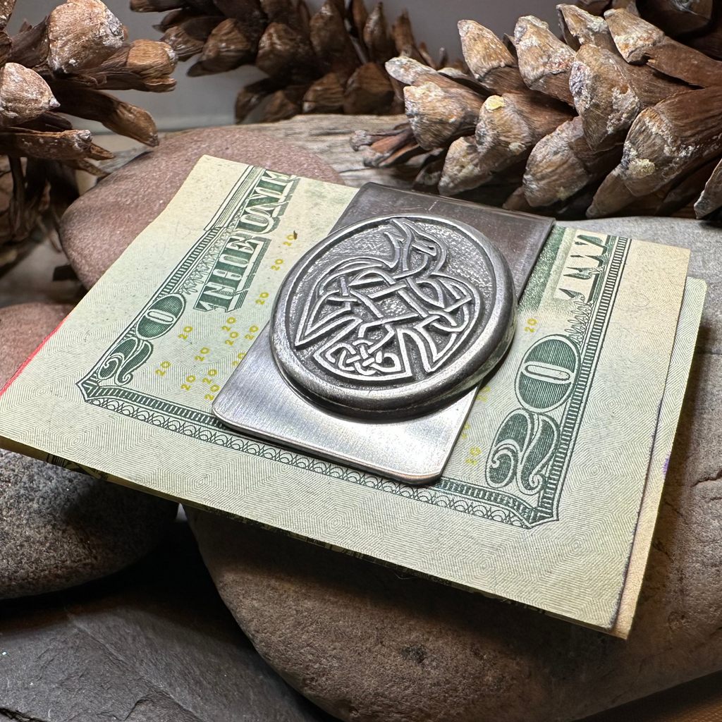Celtic Raven Money Clip | Money Clip | Wiccan Center