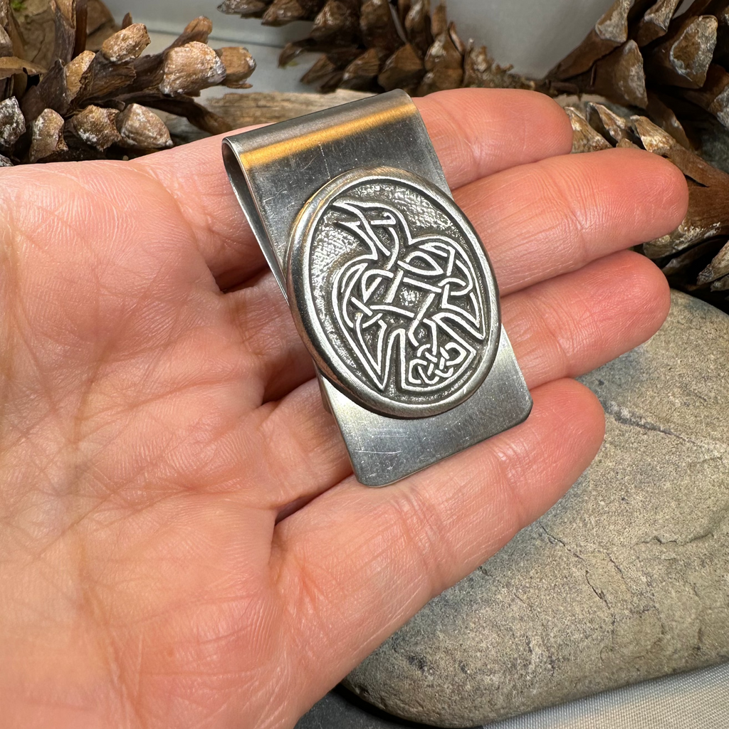 Celtic Raven Money Clip | Money Clip | Wiccan Center