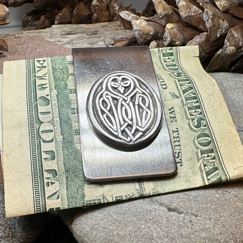 Celtic Owl Money Clip | Money Clip | Wiccan Center