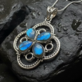 Astrid Aurora LabradoriteNecklace | Pendant | Wiccan Center