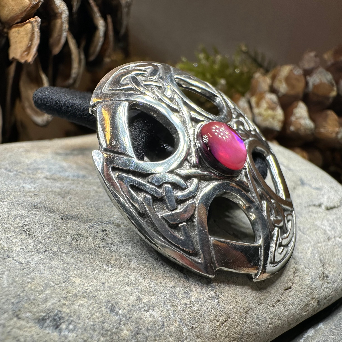Celtic Cross Ponytail Holder | Hair Slide | Wiccan Center