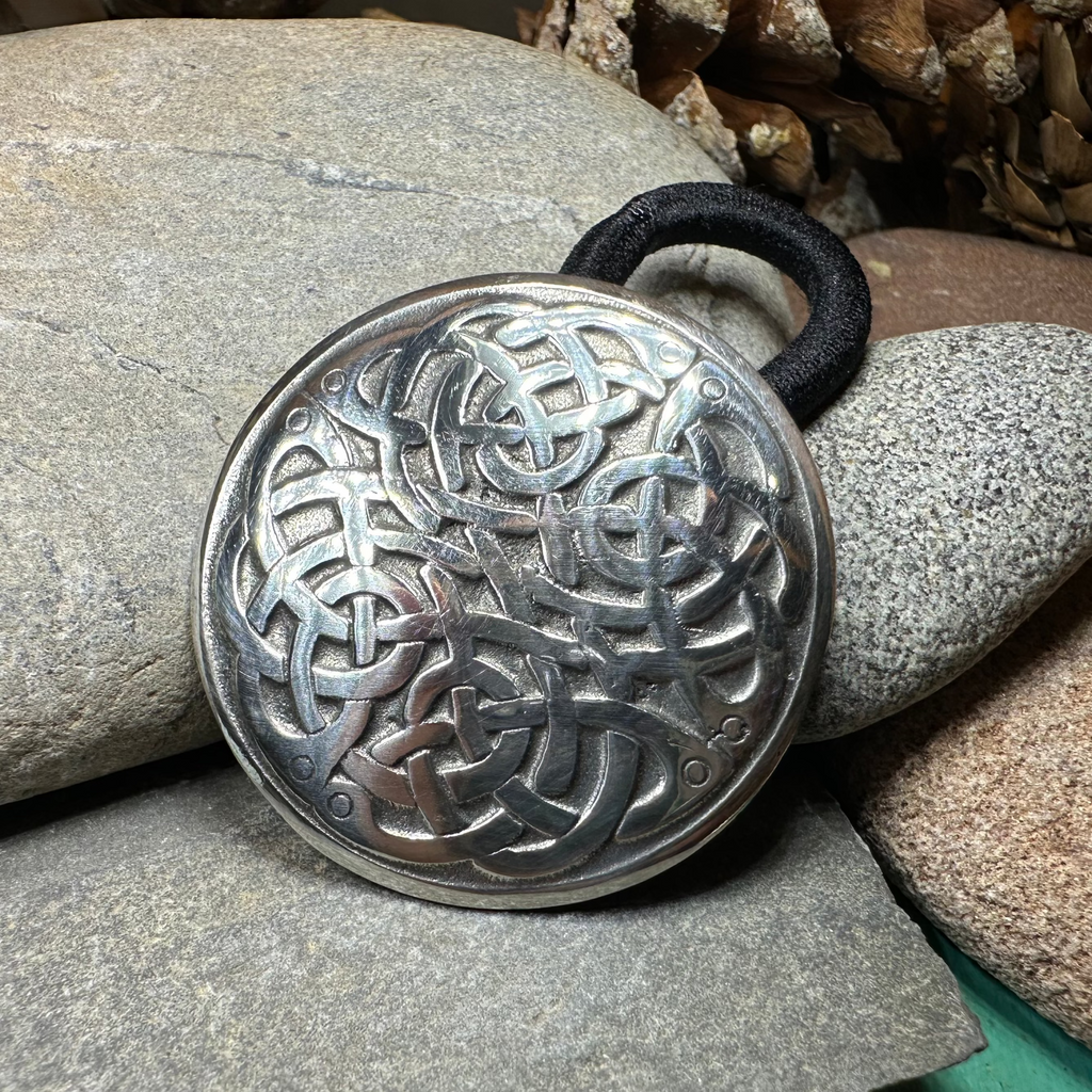 Elegant Celtic Knot Ponytail Holder | Hair Clip | Wiccan Center