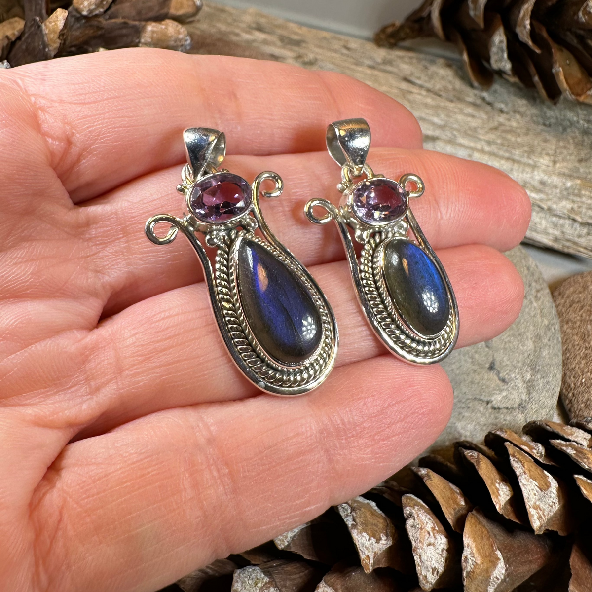 Romilly Labradorite Necklace | Pendant | Wiccan Center