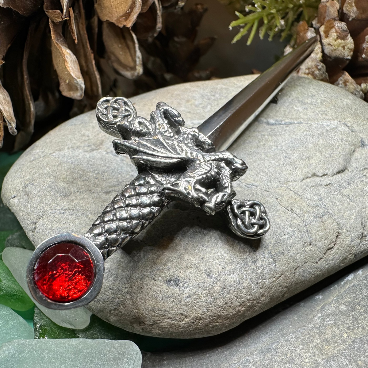 Welsh Dragon Kilt Pin