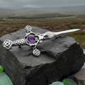 Stag Sword Kilt Pin