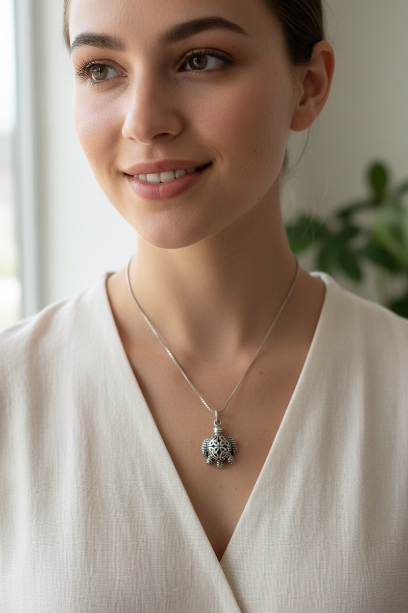 Birte Celtic Turtle Necklace | Pendant | Wiccan Center