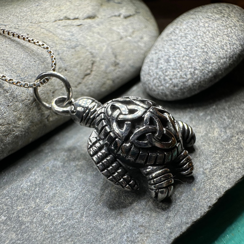 Birte Celtic Turtle Necklace | Pendant | Wiccan Center