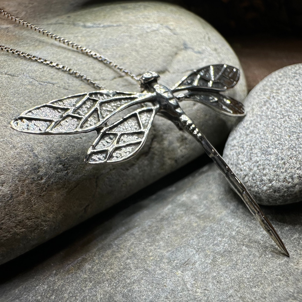 Realistic Dragonfly Necklace | Pendant | Wiccan Center