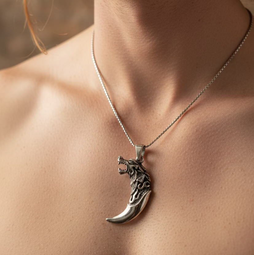 Wolf Claw Necklace | Pendant | Wiccan Center
