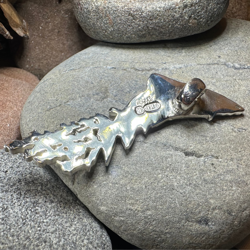 Artisan Irish Salmon of Knowledge Necklace - Made in Ireland | Pendant | Wiccan Center