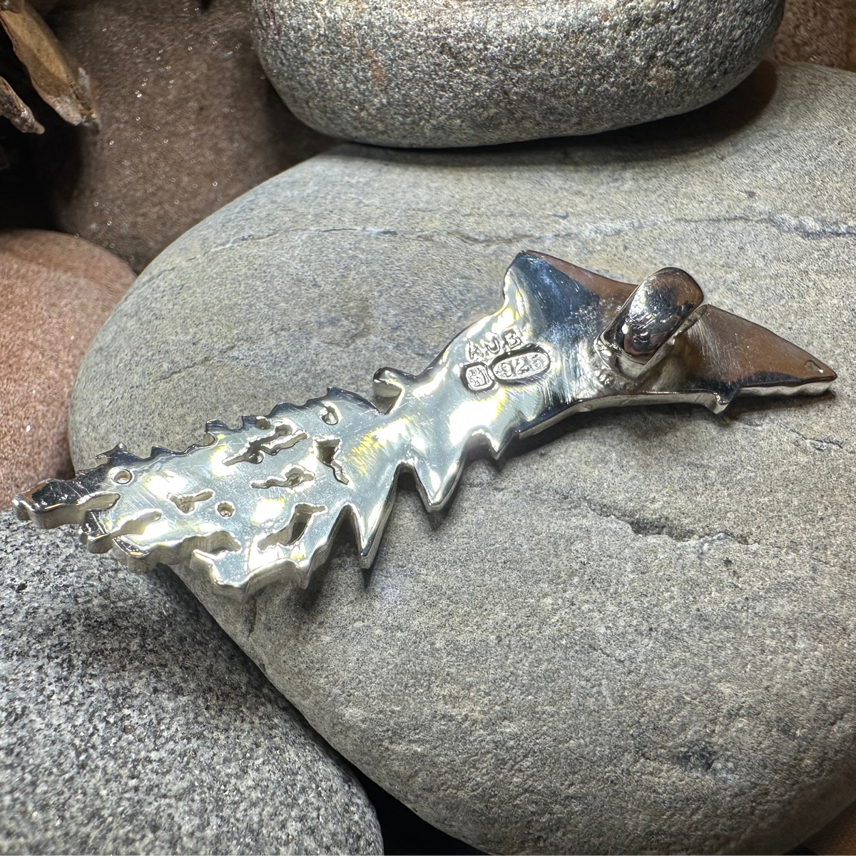 Artisan Irish Salmon of Knowledge Necklace - Made in Ireland | Pendant | Wiccan Center