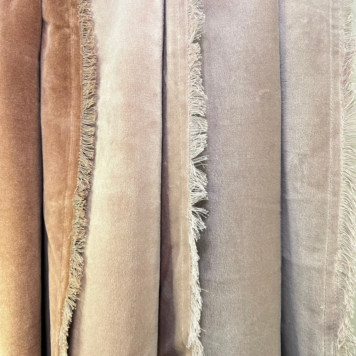 Vivienne Taupe Velvet Pillow