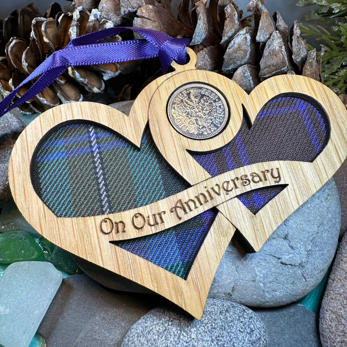 Scottish Anniversary Lucky Sixpence Gift