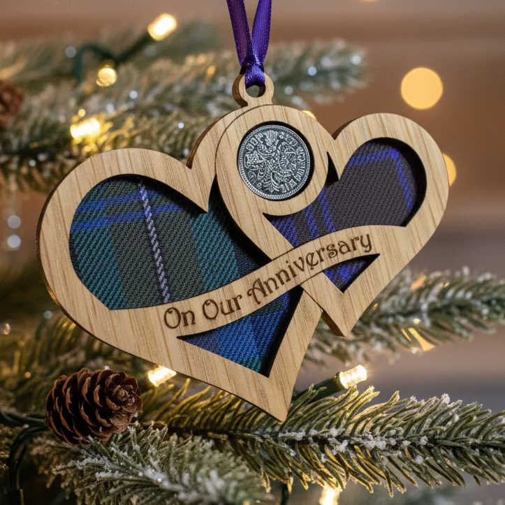 Scottish Anniversary Lucky Sixpence Gift