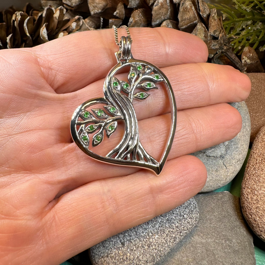 Lyssie Celtic Tree of Life Necklace in Sterling Silver | Pendant | Wiccan Center