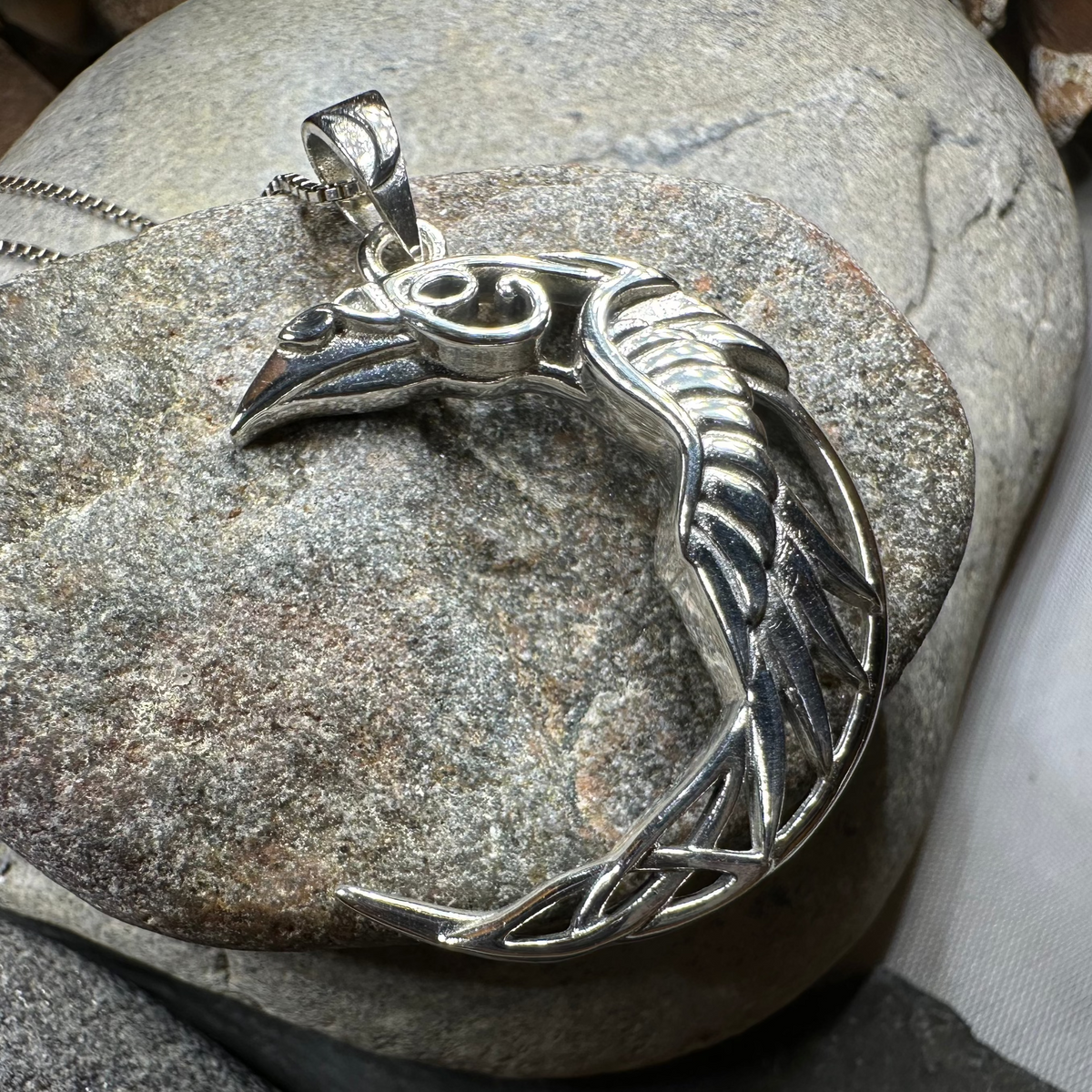 Raven Moon Necklace