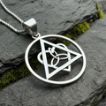 Celtic Trinity Knot AA Sobriety Necklace in Sterling Silver | Pendant | Wiccan Center