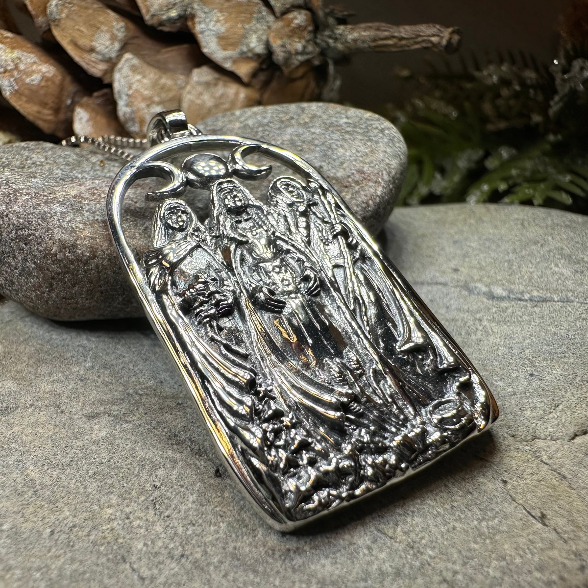 Hecate Triple Goddess Necklace | Pendant | Wiccan Center