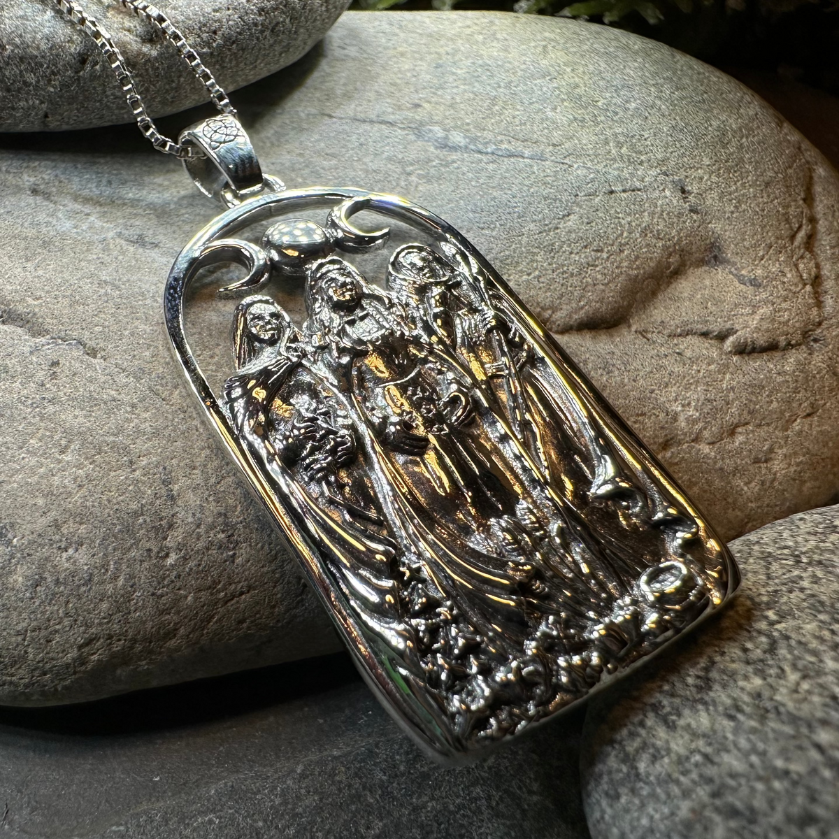 Hecate Triple Goddess Necklace | Pendant | Wiccan Center