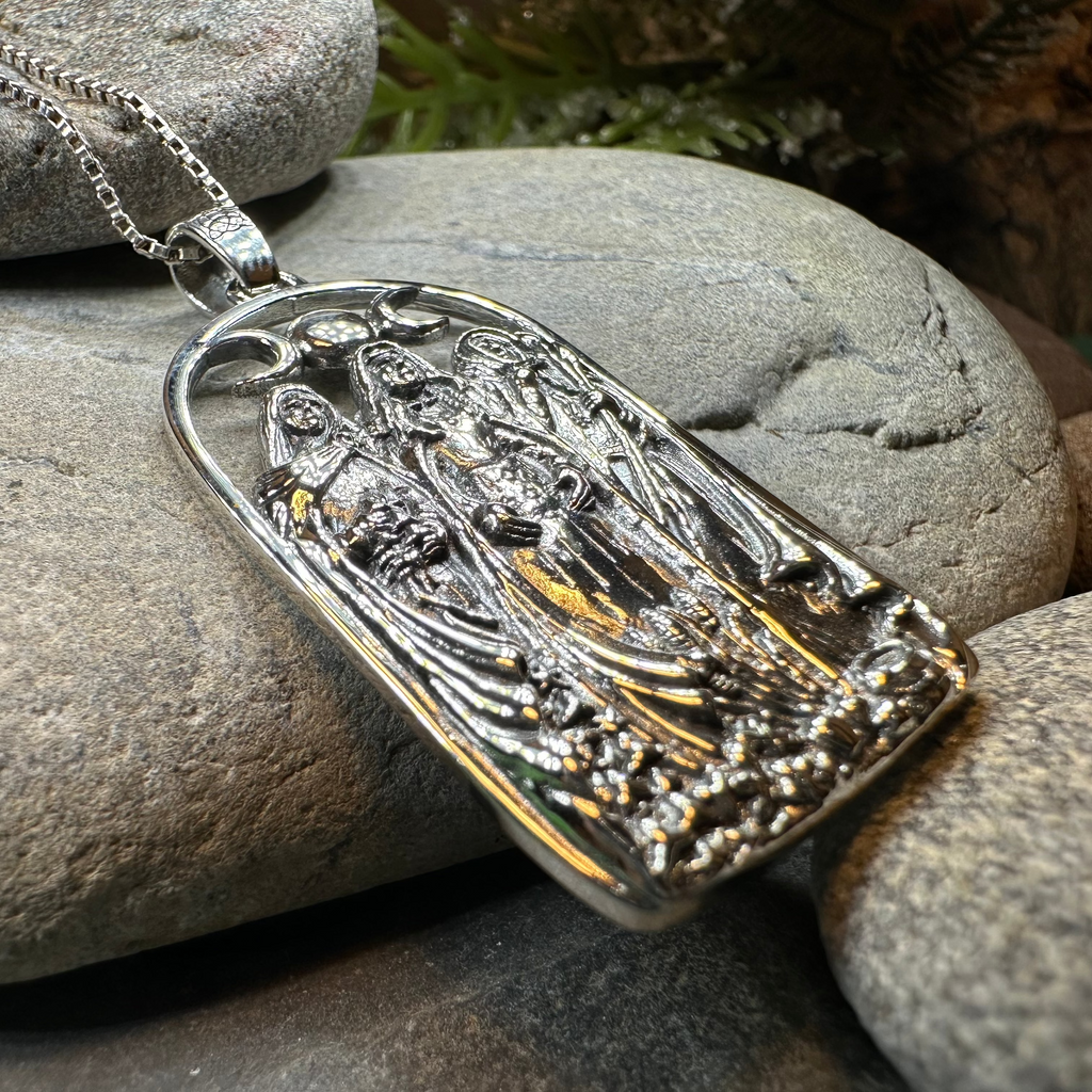 Hecate Triple Goddess Necklace | Pendant | Wiccan Center