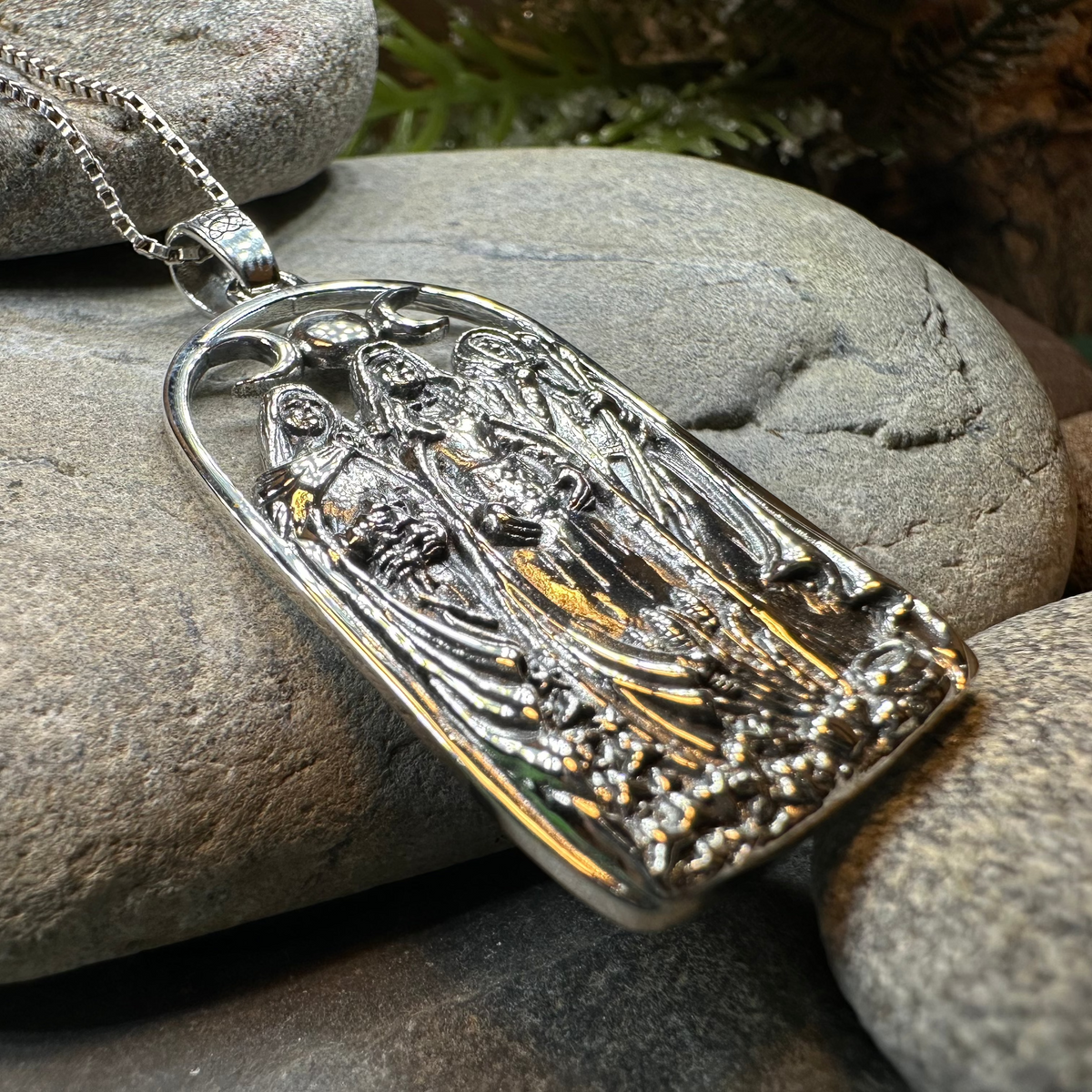 Hecate Triple Goddess Necklace | Pendant | Wiccan Center