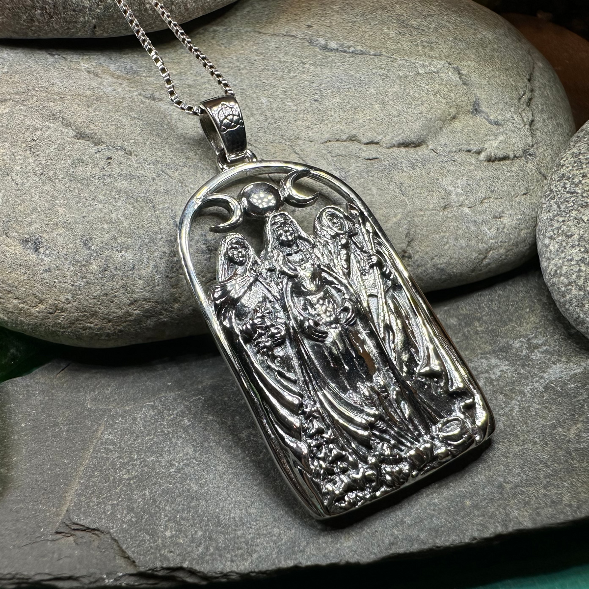 Hecate Triple Goddess Necklace | Pendant | Wiccan Center