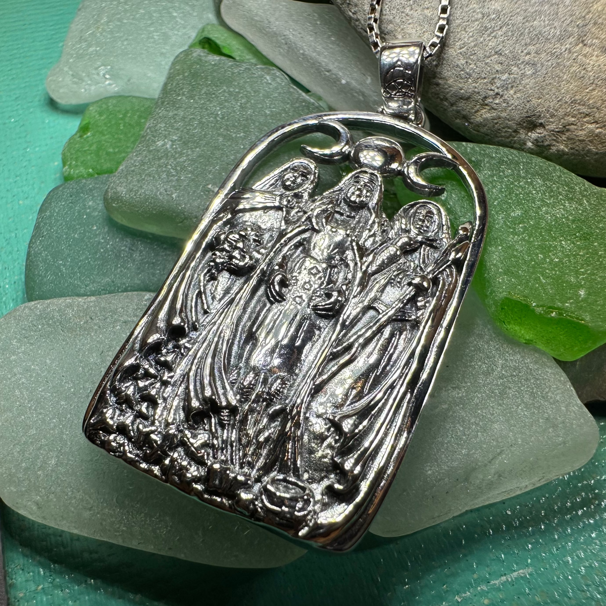 Hecate Triple Goddess Necklace | Pendant | Wiccan Center