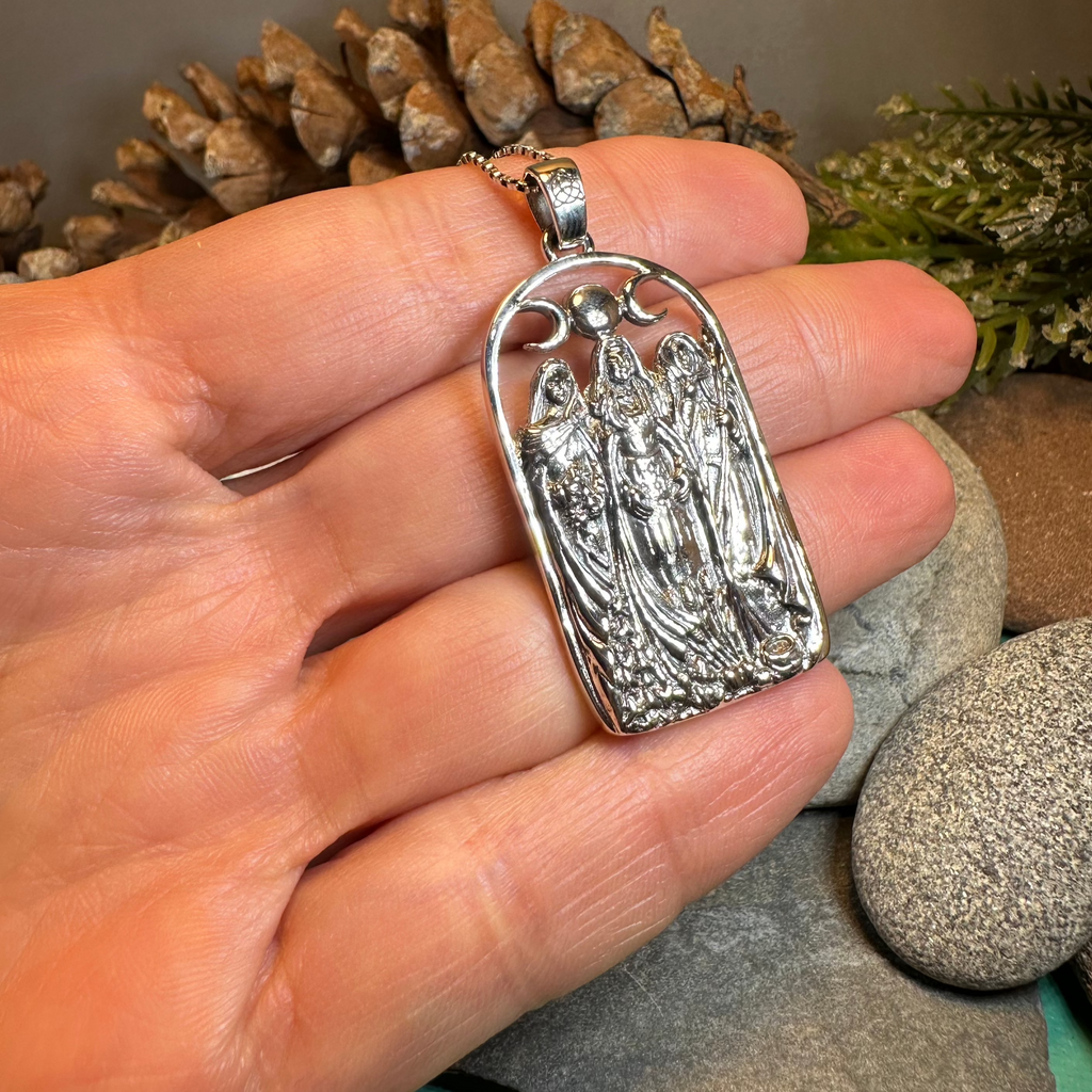 Hecate Triple Goddess Necklace | Pendant | Wiccan Center